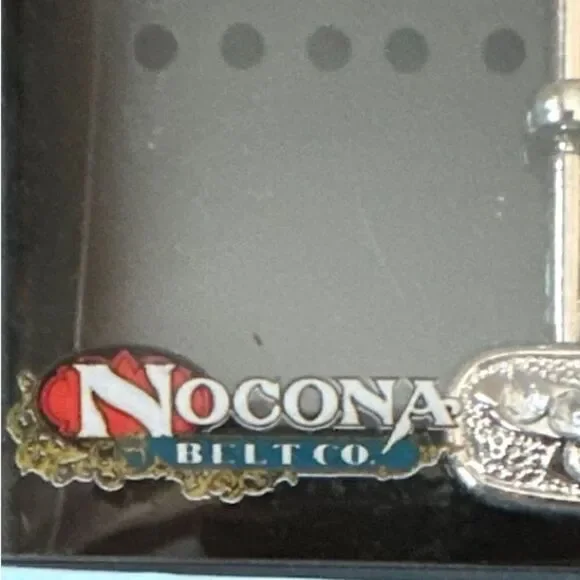 Nocona Women’s Silver Ornate Belt Buckle New - Picture 5 of 5
